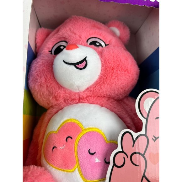Care Bears Love-A-Lot Bear New in Box 14" stuffed animal Plush - Picture 3 of 3